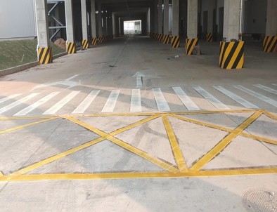 长春长春厂区道路标线施工