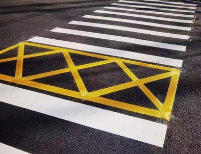 长春长春园区交通标线施工